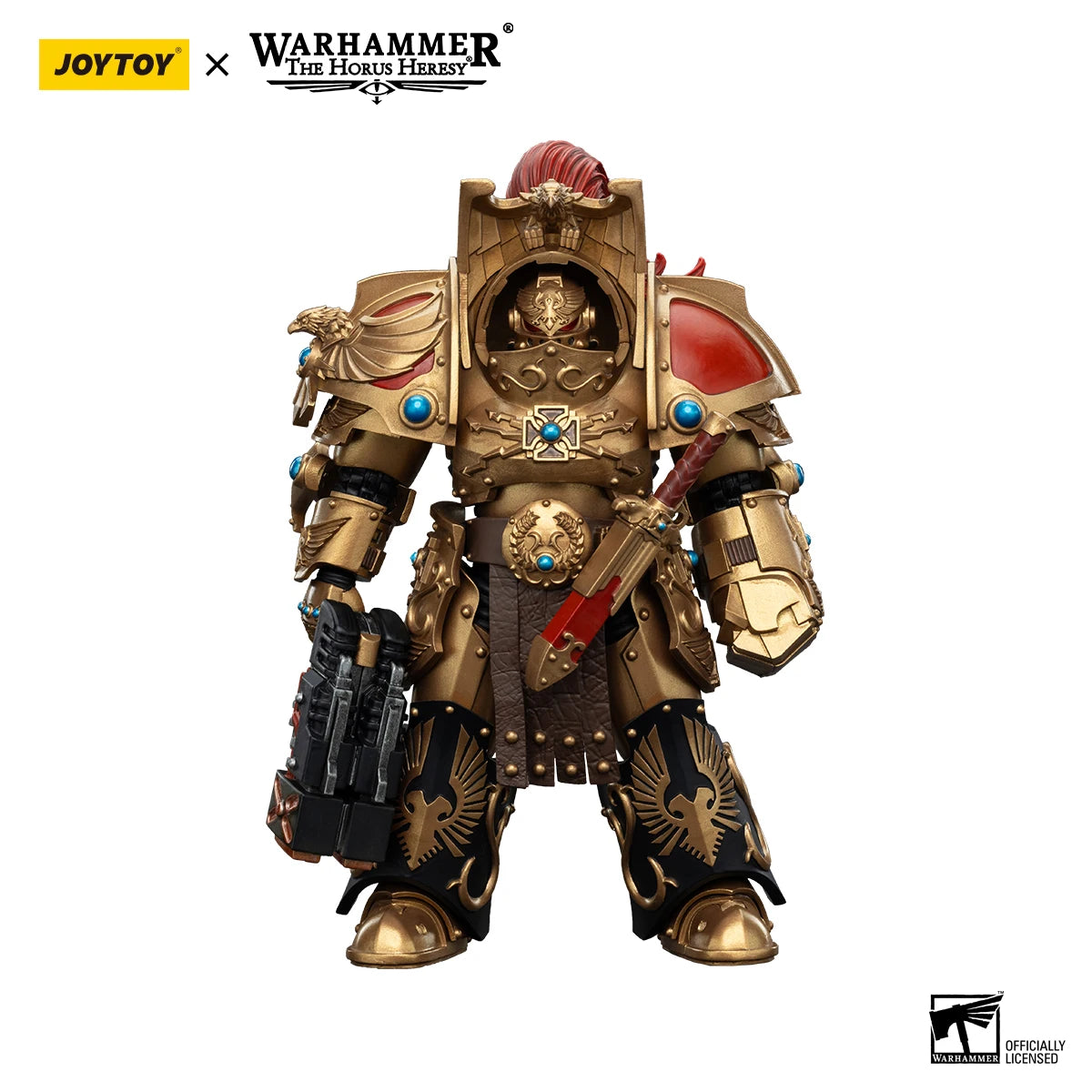 JOYTOY Warhammer 40k 1/18 Action Figures Anime 12.6cm Legio Custodes Aquilon Terminator Squad Custodian Venatari Squad
