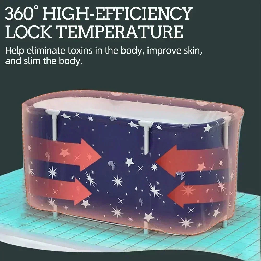 Thickened Insulated Foldable Bath Tub