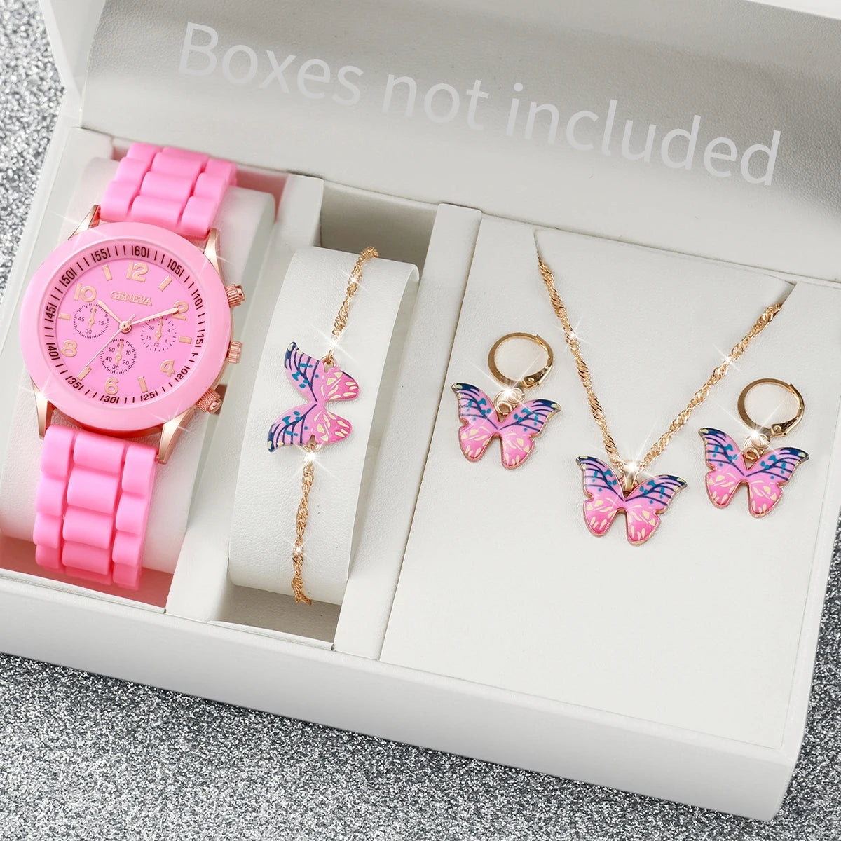Women Watches Jewelry Set