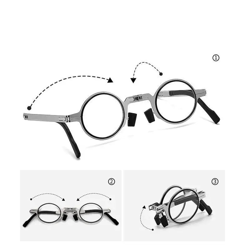 Portable Folding HD Reading Glasses