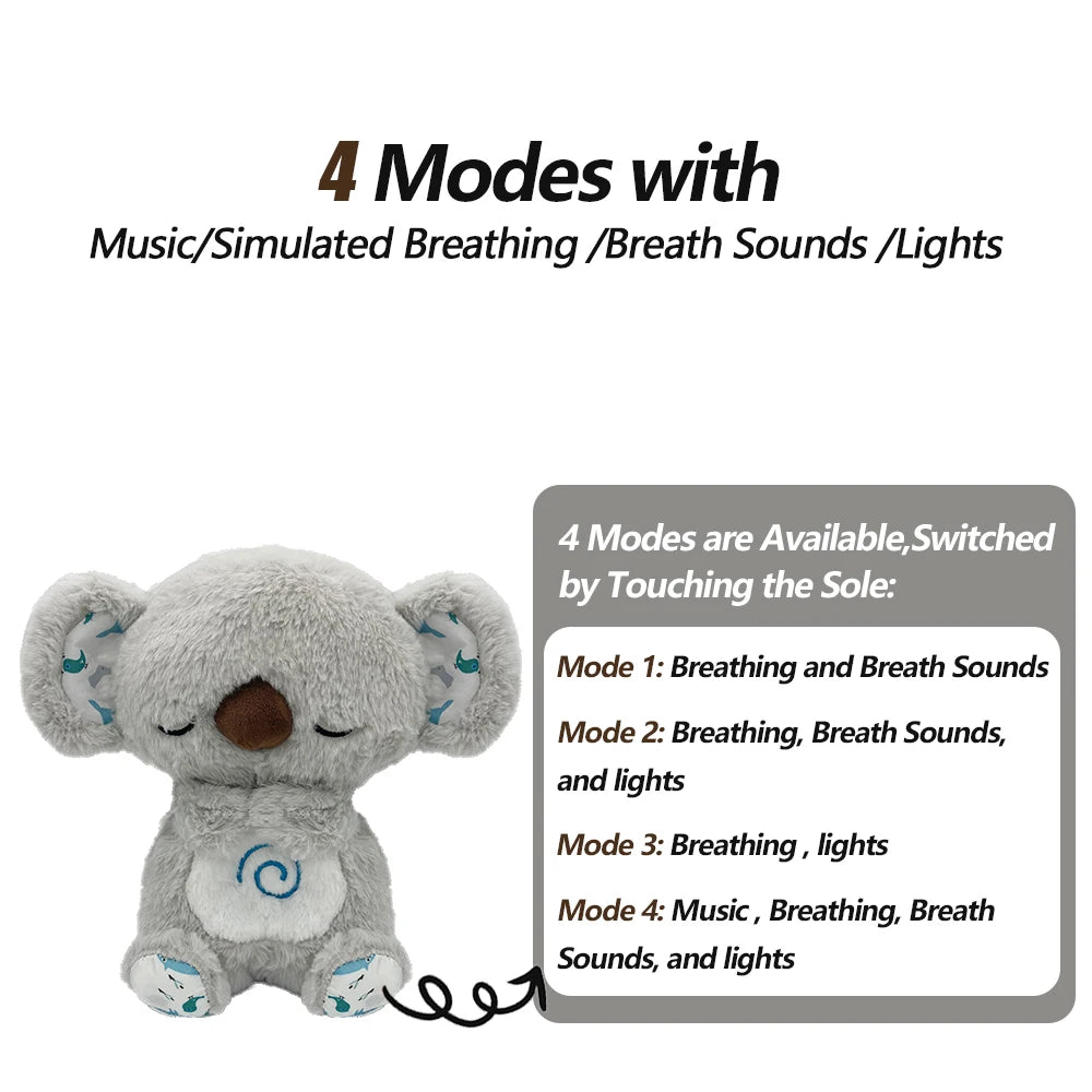 Breathing Bear Baby Soothing Otter Plush