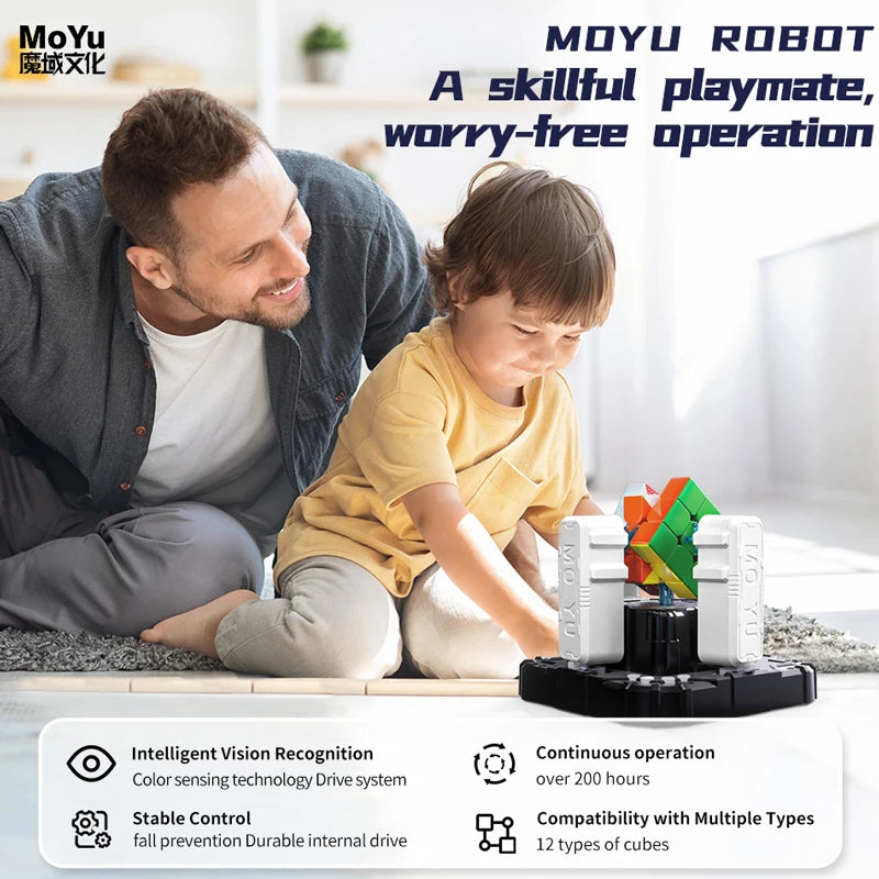 2023 MOYU Smart Magic Cube Restoration Robot Intelligent