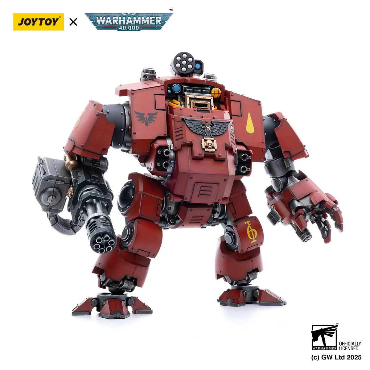 JOYTOY Warhammer 40k 1/18 Action Figures Mecha Anime 20cm Blood Angels Furioso Dreadnought Brother Samel
