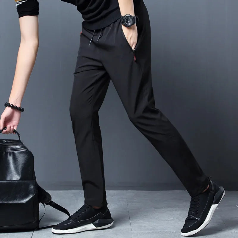 Men's Casual Pants Stretch Slim Fit