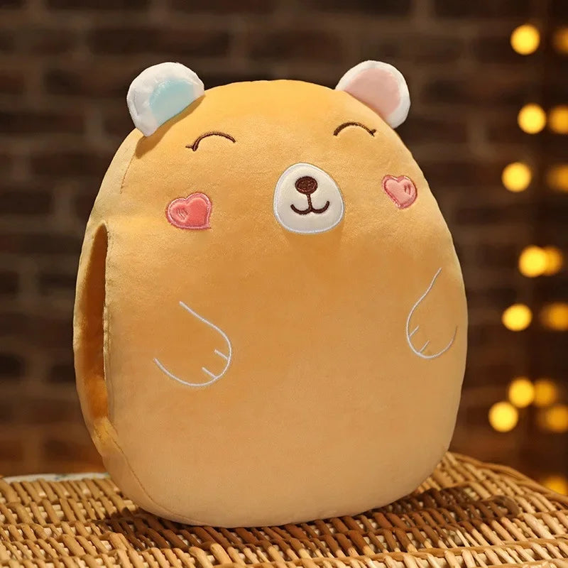 Cute Animals Hand Warmer Pillow Plush Toy
