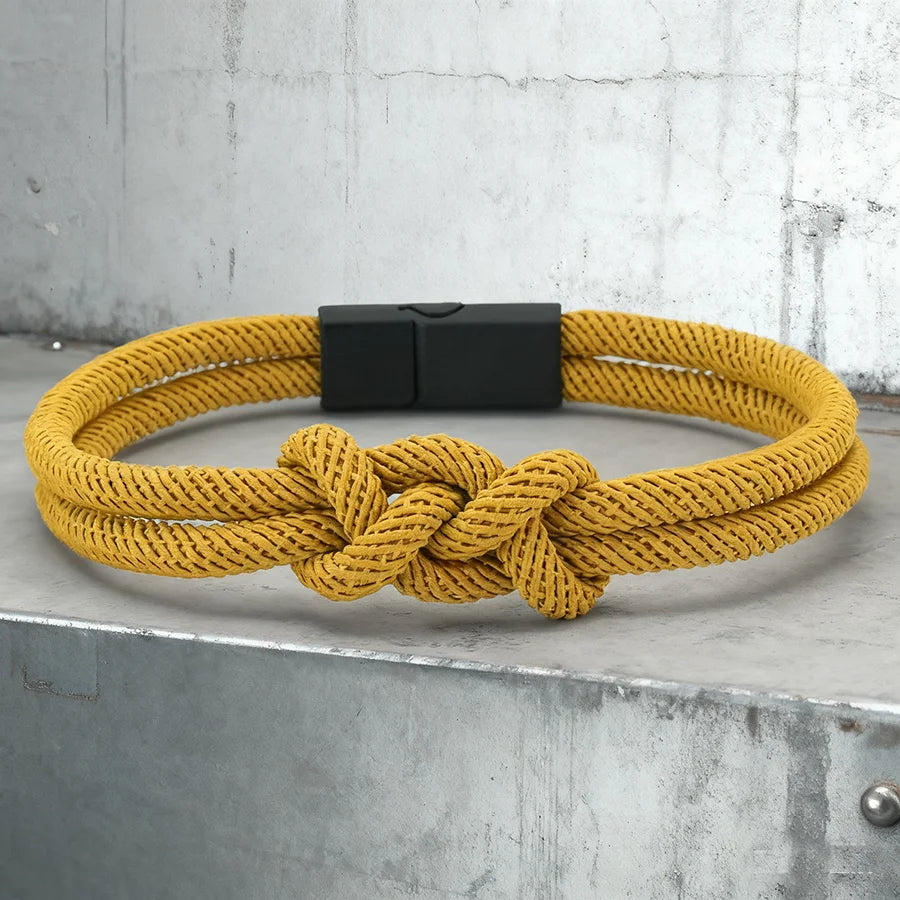 New Unique Handmade Men Bracelet 6 Colors