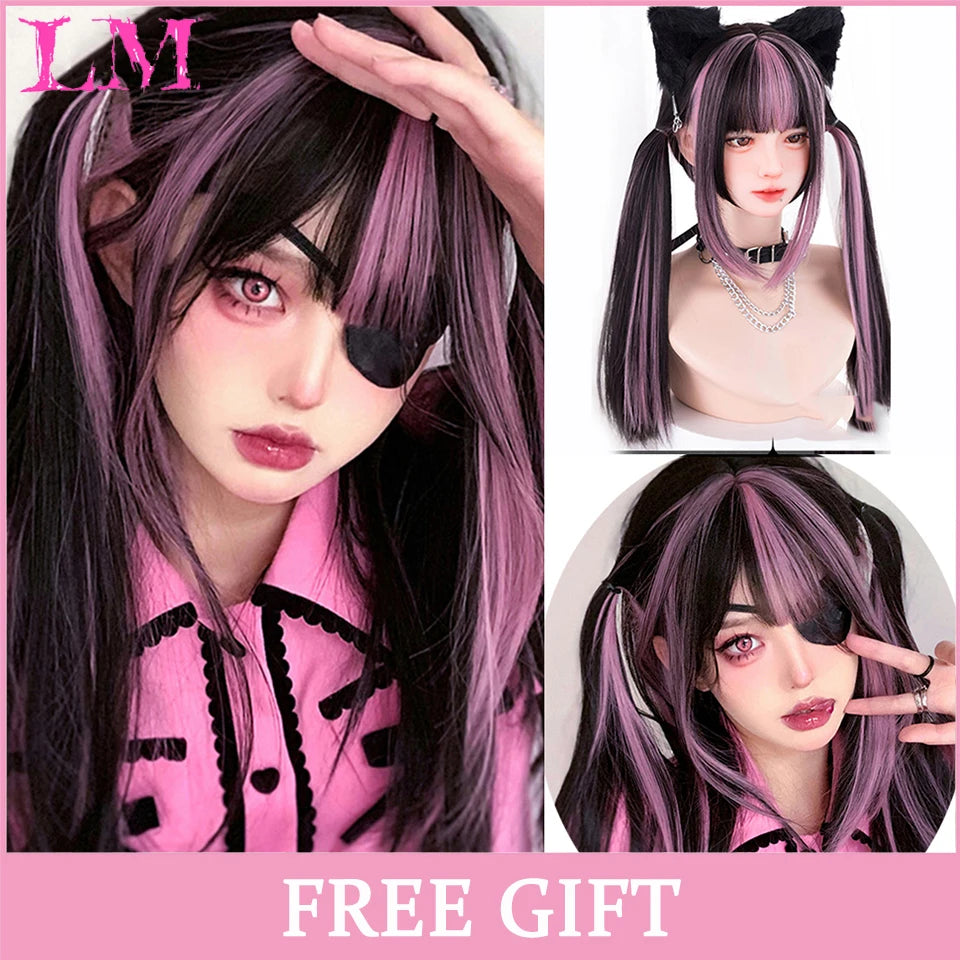 Cosplay Wig With Bangs