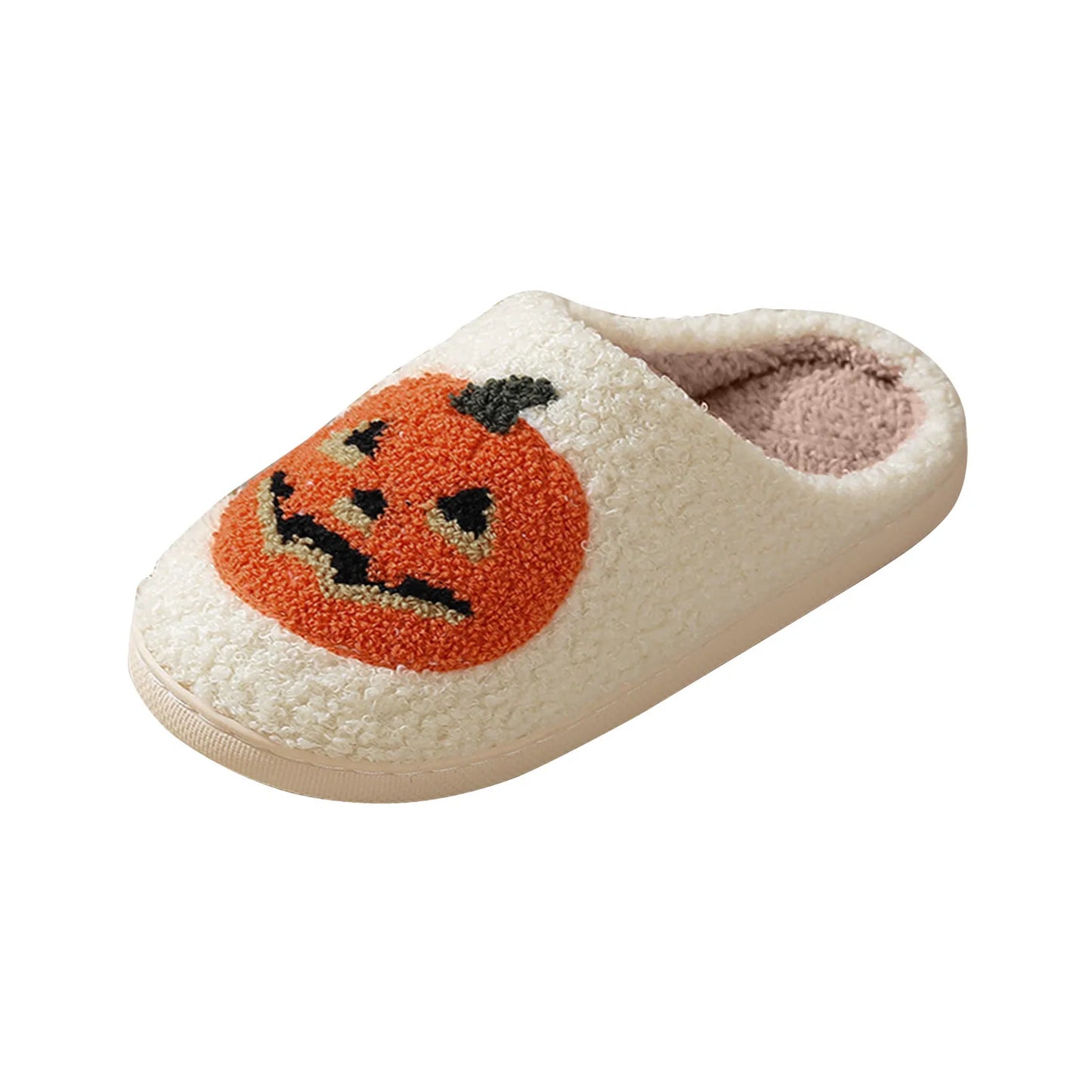 Halloween Plush Fuzzy Slippers