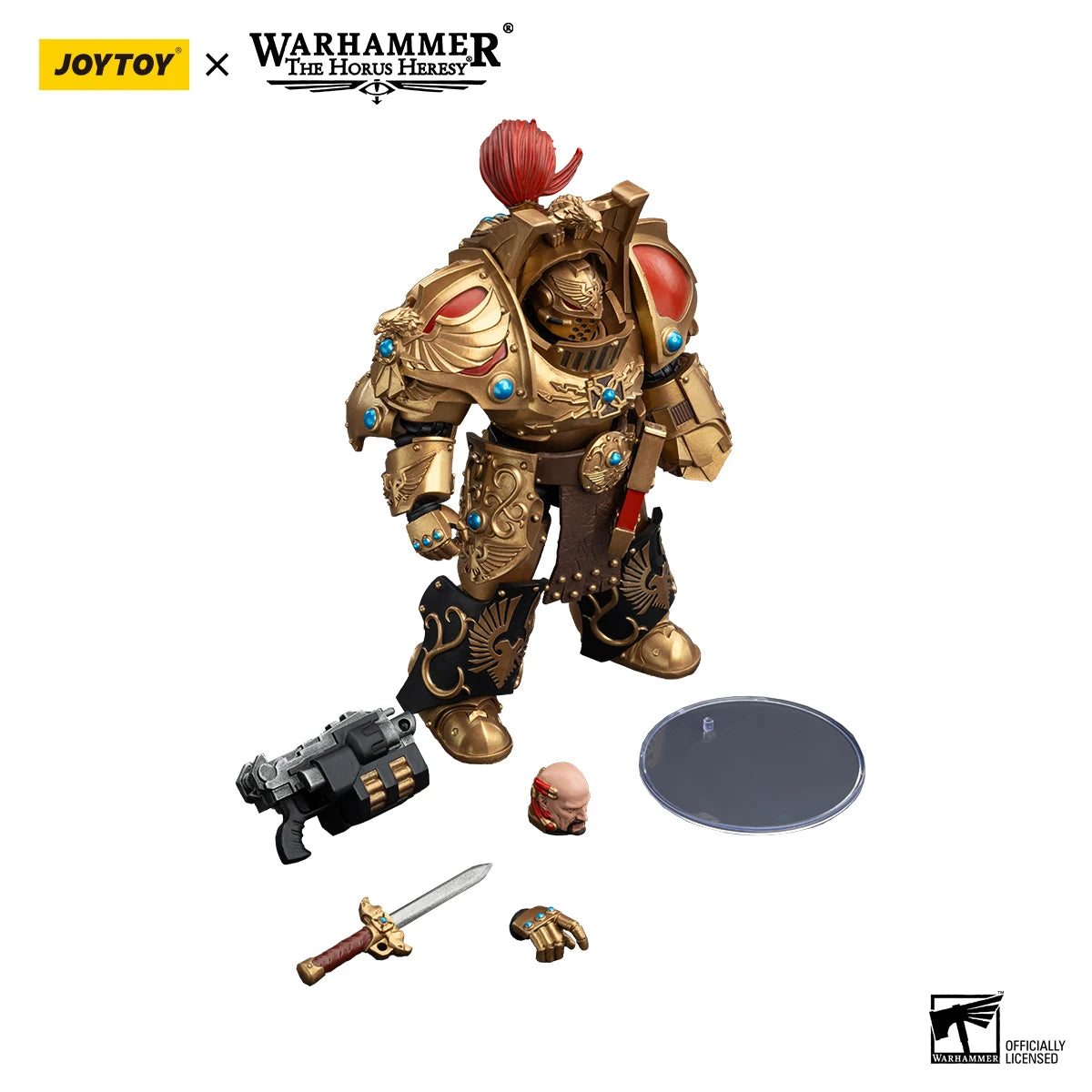 JOYTOY Warhammer 40k 1/18 Action Figures Anime 12.6cm Legio Custodes Aquilon Terminator Squad Custodian Venatari Squad