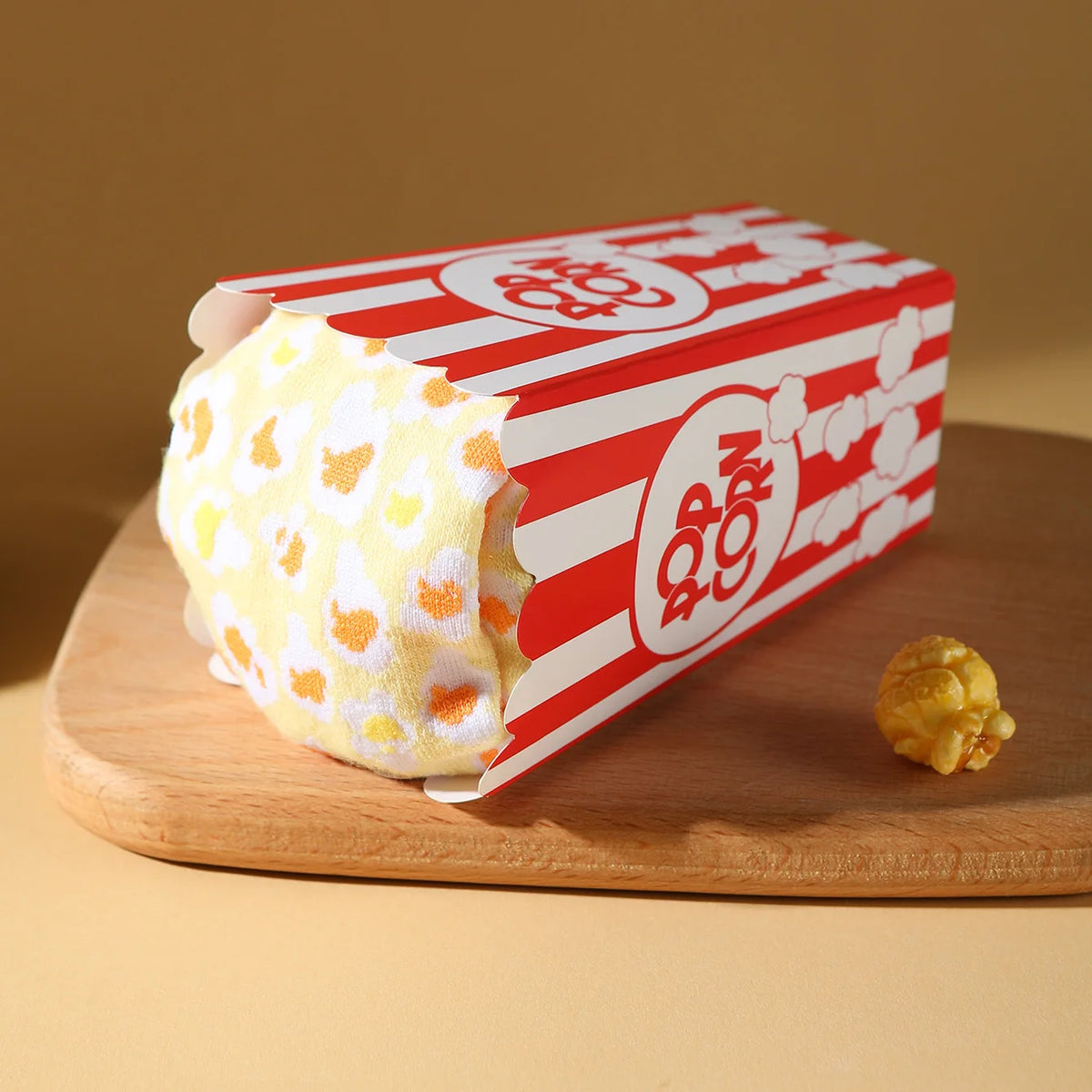 Pop Corn Mid-Calf Socks 1 Pair
