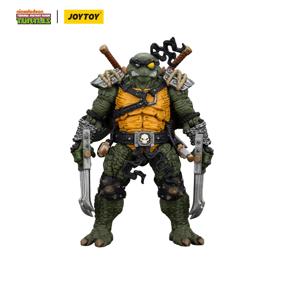 JOYTOY TMNT 1/18 Action Figures Anime 10.6cm TMNT-Krang TMNT-Slash TMNT-Tokka