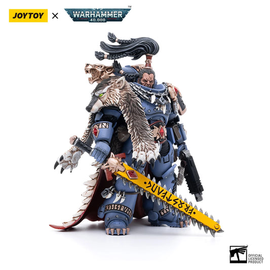 JOYTOY Warhammer 40k 1/18 Action Figures Space Wolves Ragnar Blackmane