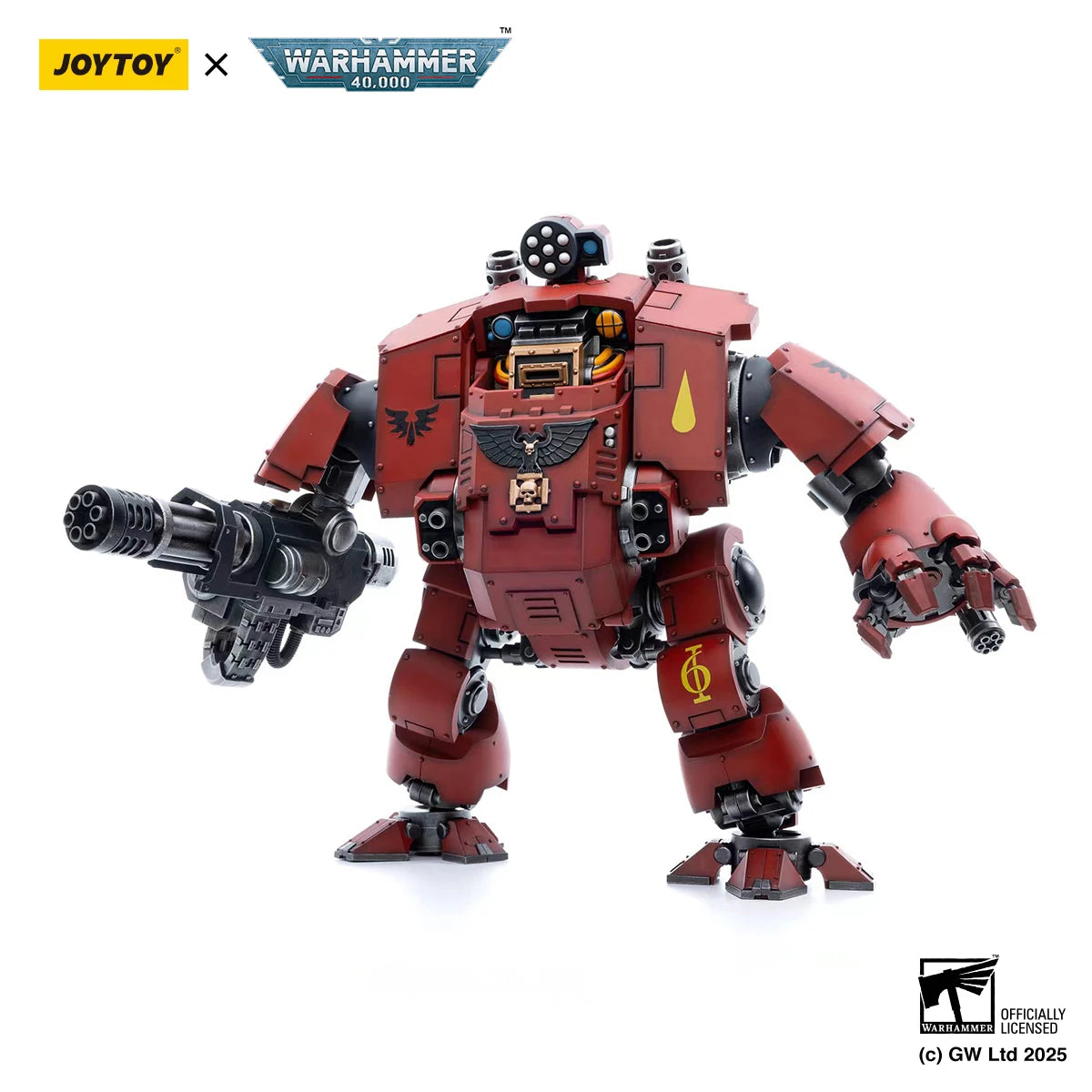 JOYTOY Warhammer 40k 1/18 Action Figures Mecha Anime 20cm Blood Angels Furioso Dreadnought Brother Samel