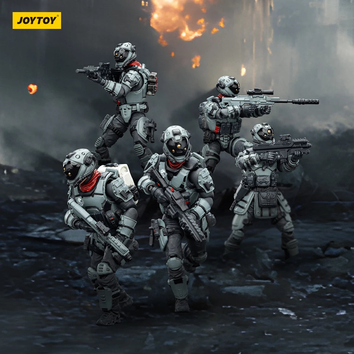 JOYTOY 1/25 Action Figures UNSC Mirage Squad