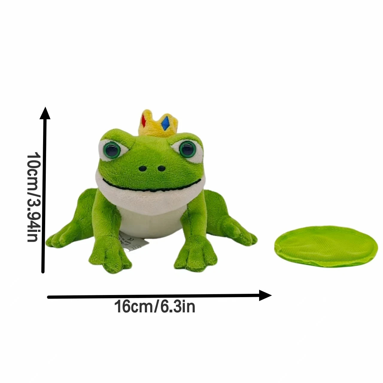Frog Plush Toy 3.94"