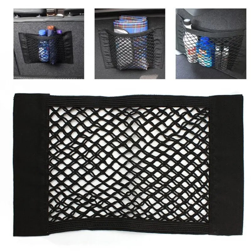 Car Back Rear Mesh Trunk Seat Elastic String Net