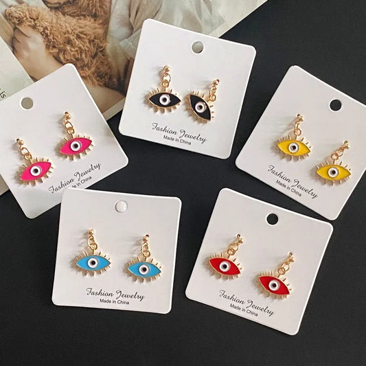 Turkey Eye Stud Earrings