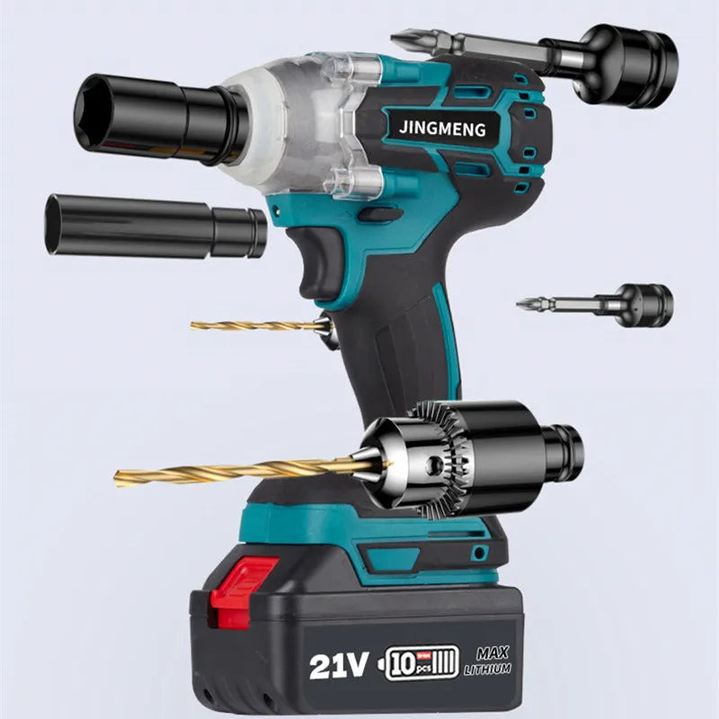 Cordless Electric Impact Wrench Hand Drill