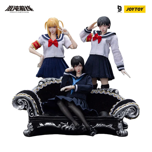 JOYTOY LEVEL NINE 1/12 Action Figures Anime 16.5cm FRONTLINE CHAOS AMY DORA  XENA