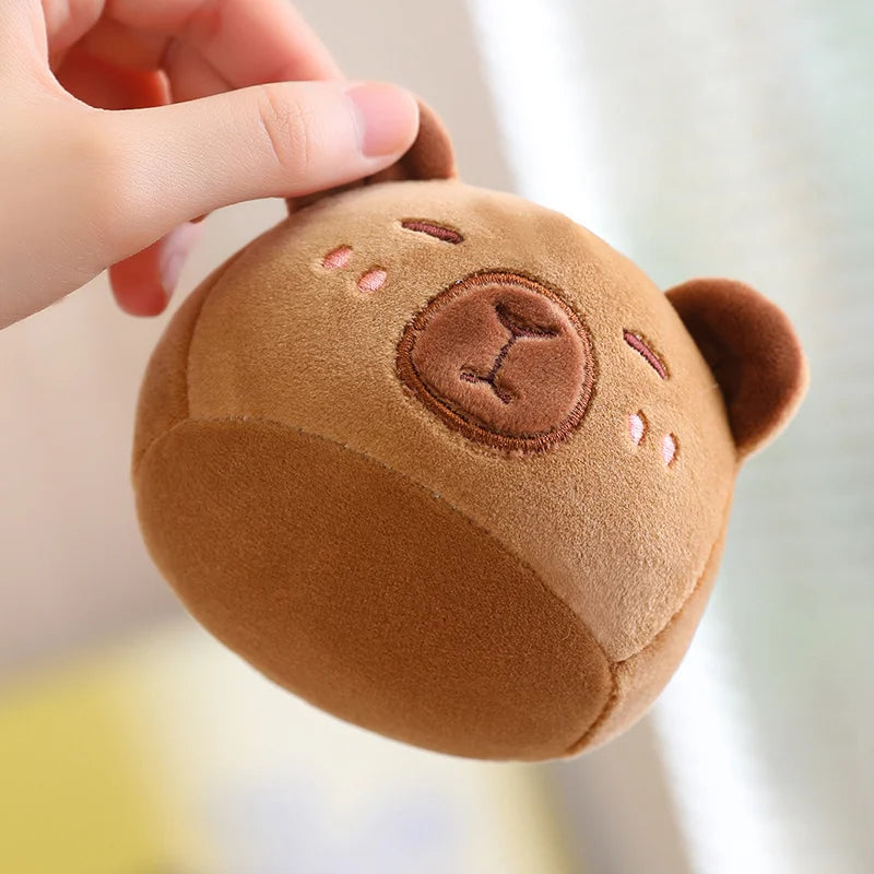Cute capybara Plush with 6Pcs Inside