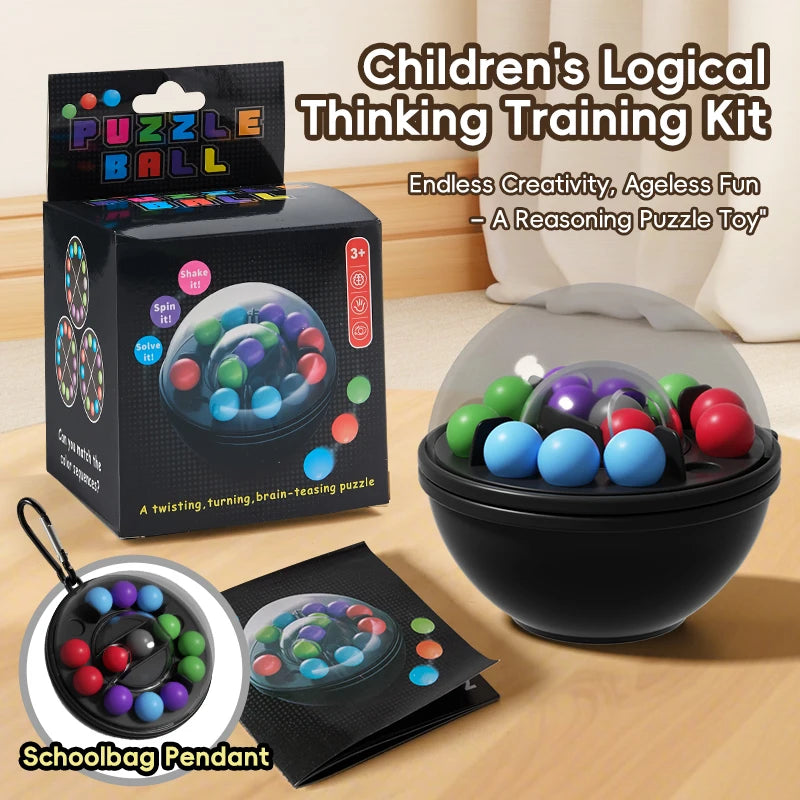 Rotating Puzzle Ball Brain Teaser