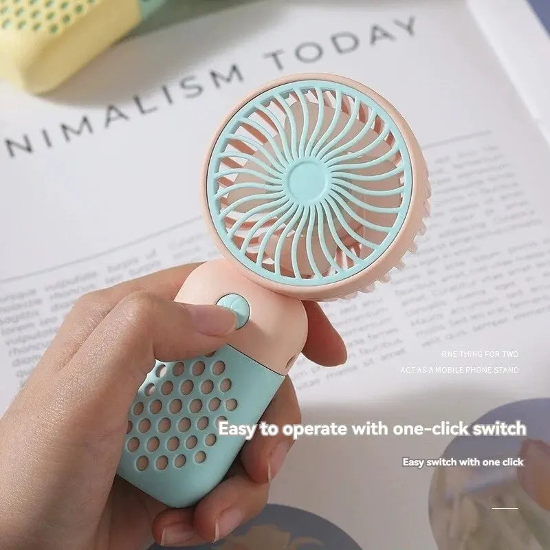 Handheld USB Charging Fan