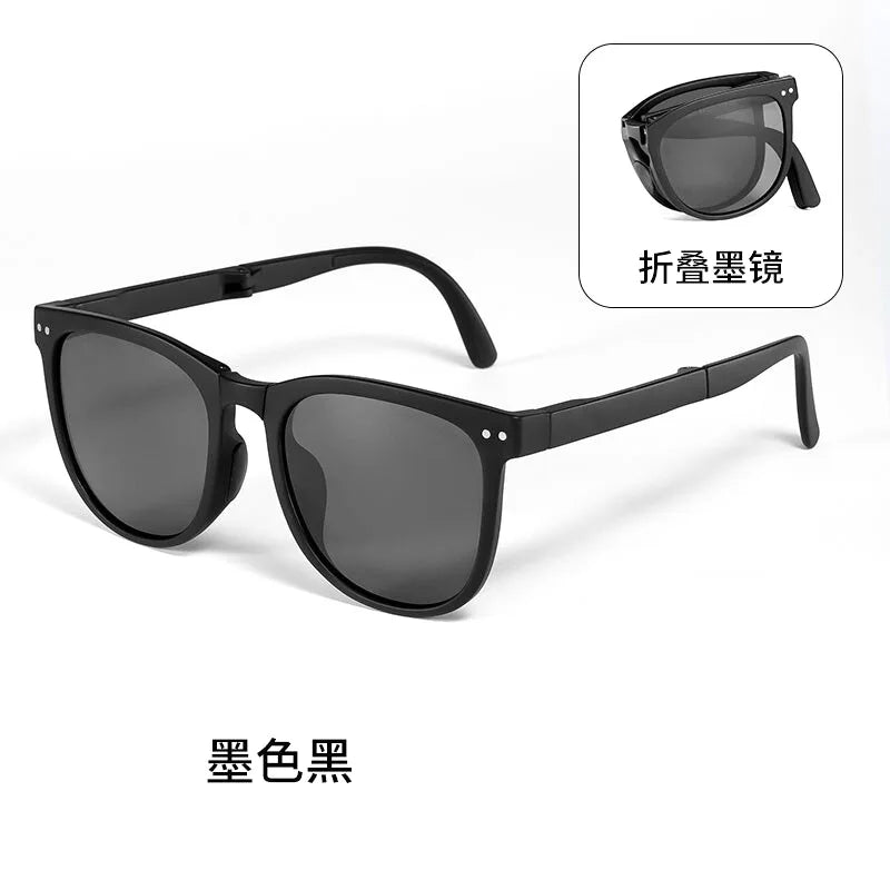 Folding UV sunglasses