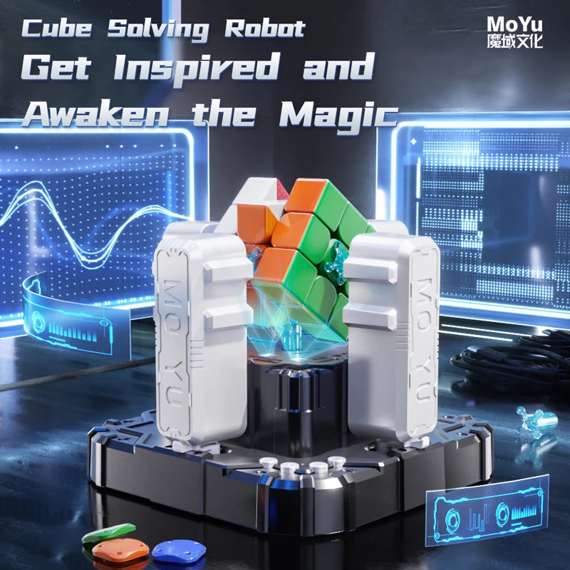 2023 MOYU Smart Magic Cube Restoration Robot Intelligent