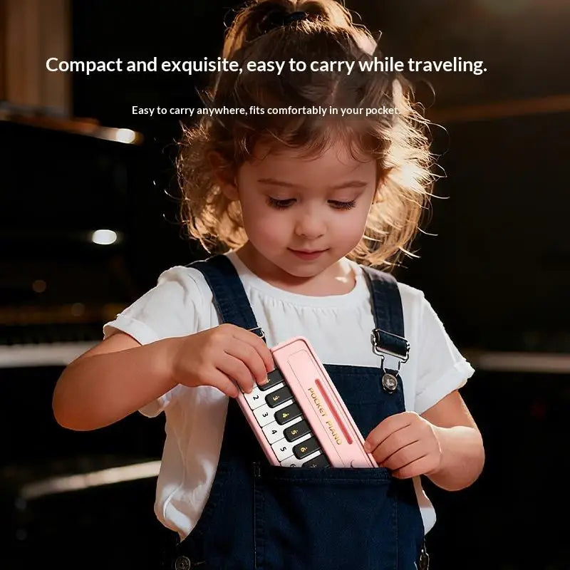 Mini Electronic Piano Portable 15 Keys