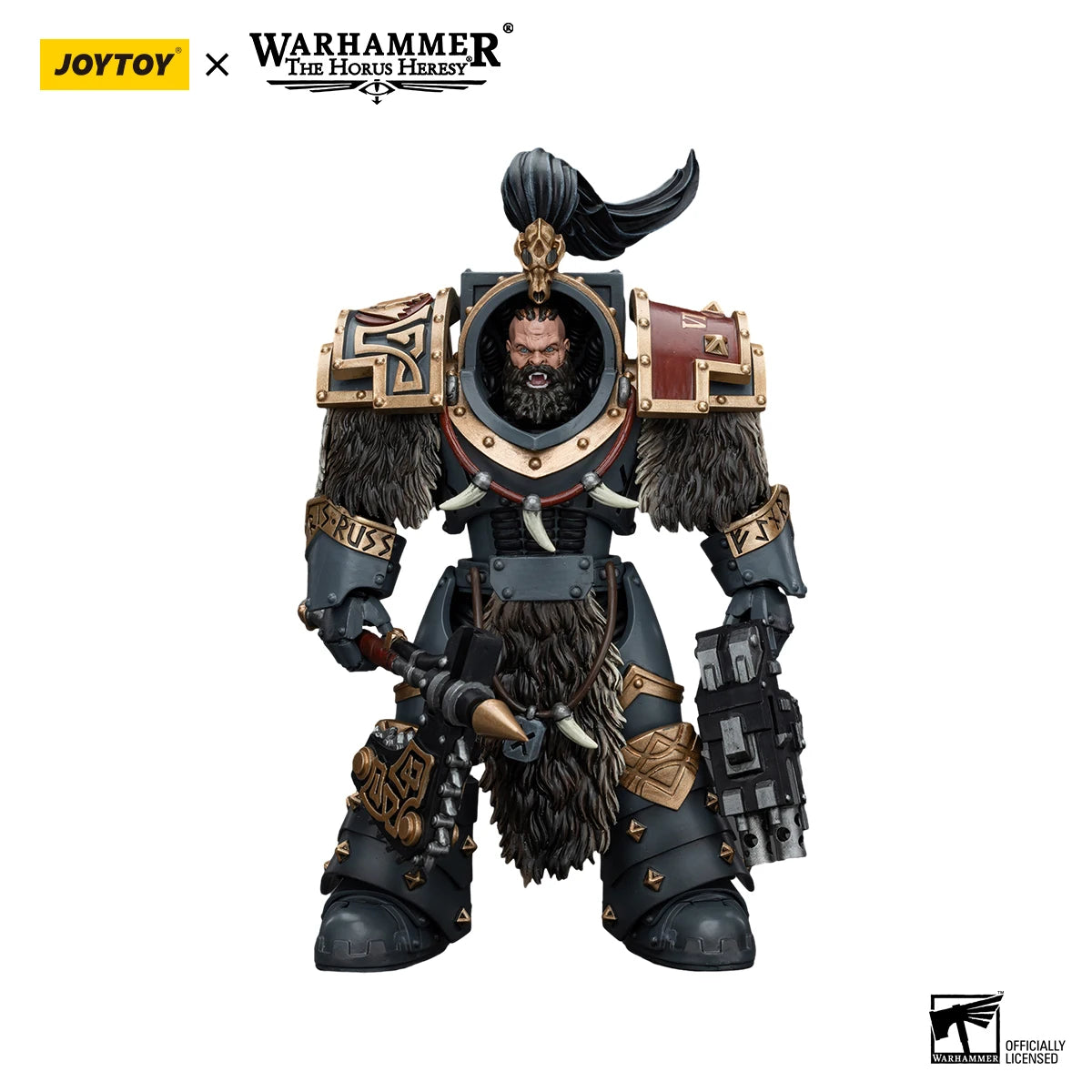 JOYTOY Warhammer 40k 1/18 Action Figures Space Wolves Varagyr Wolf Guard Squad