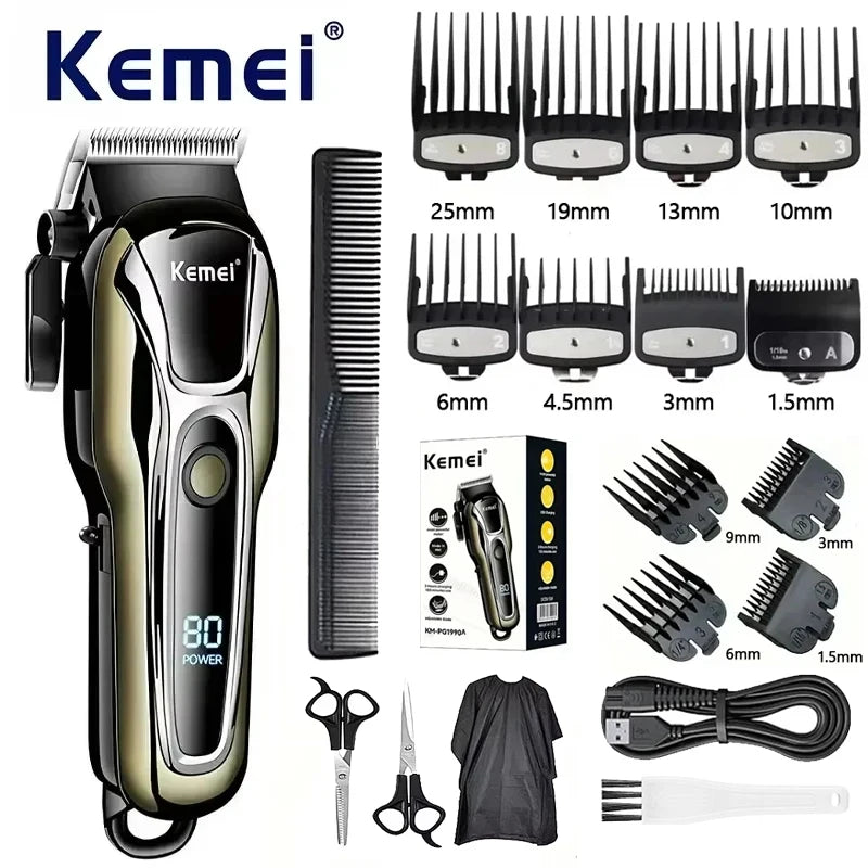 Kemei PG1990A Rechargeable Hair Clipper