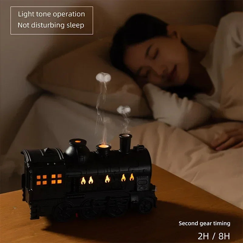 Antique Train Humidifier Aromatherapy Diffuser