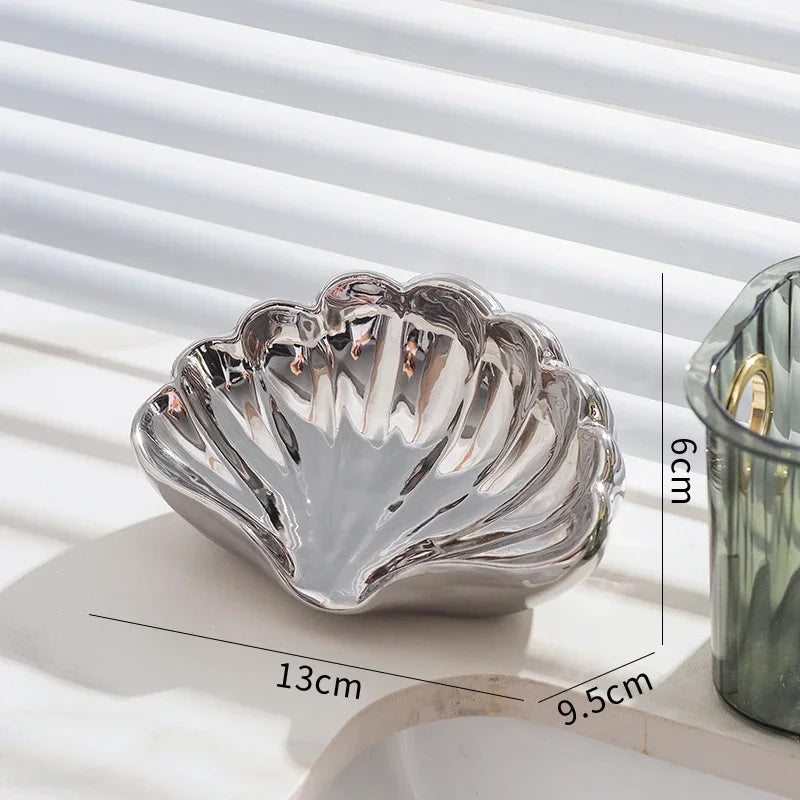 Shell Ceramic Soap Dish