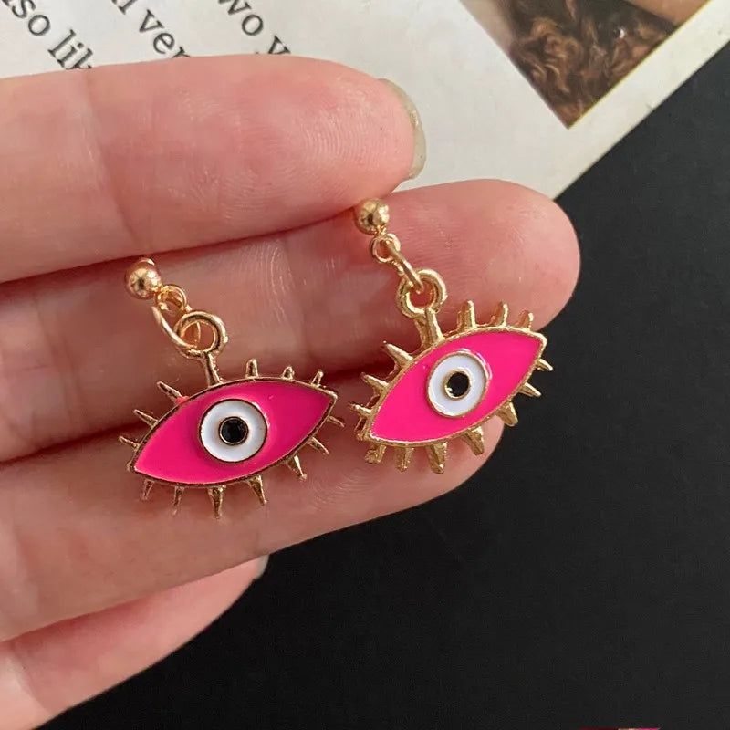 Turkey Eye Stud Earrings