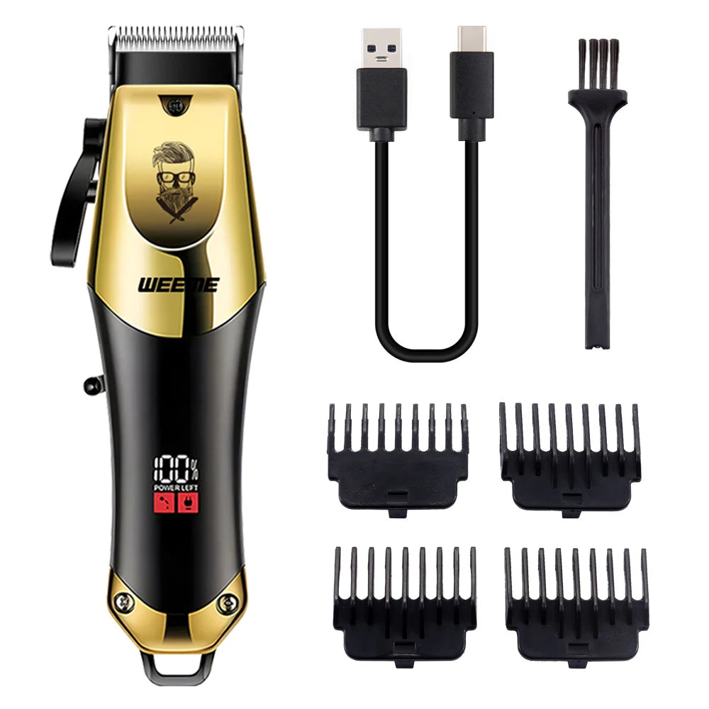 T9 Vintage Men's Electric Hair Clipper Beard Trimmer/Rechargeable