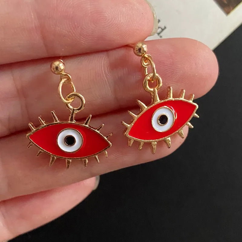 Turkey Eye Stud Earrings