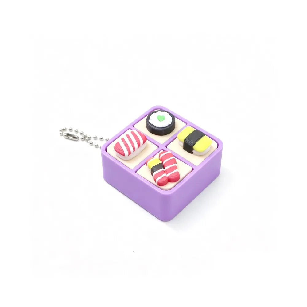 Sushi Box Clicker Keychain