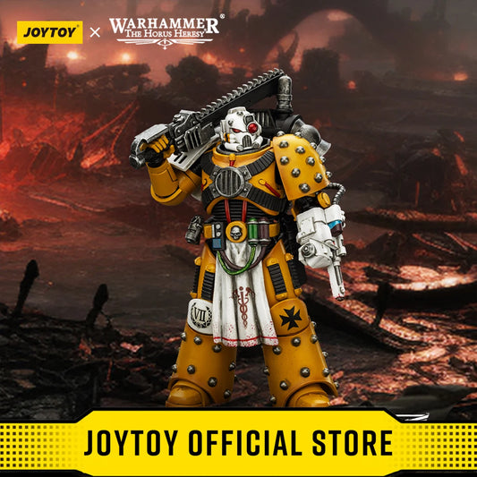 JOYTOY Warhammer 40k 1/18 Action Figures Imperial Fists Legion Apothecary
