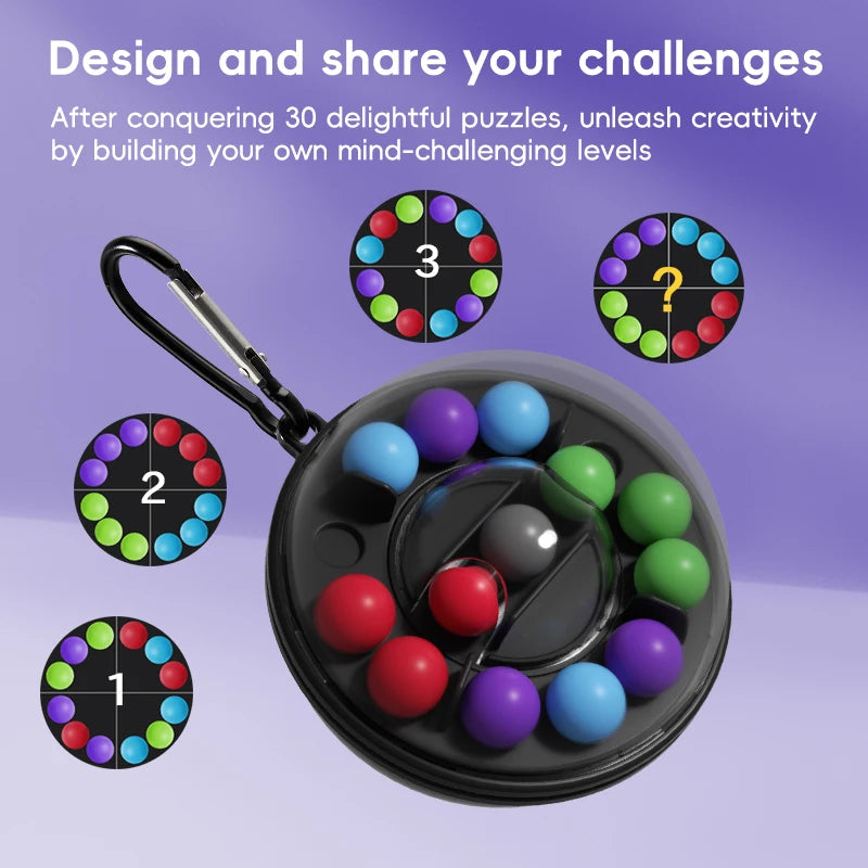 Rotating Puzzle Ball Brain Teaser