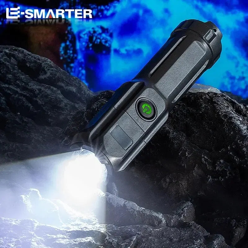 Strong LED Flashlights Telescopic Zoom