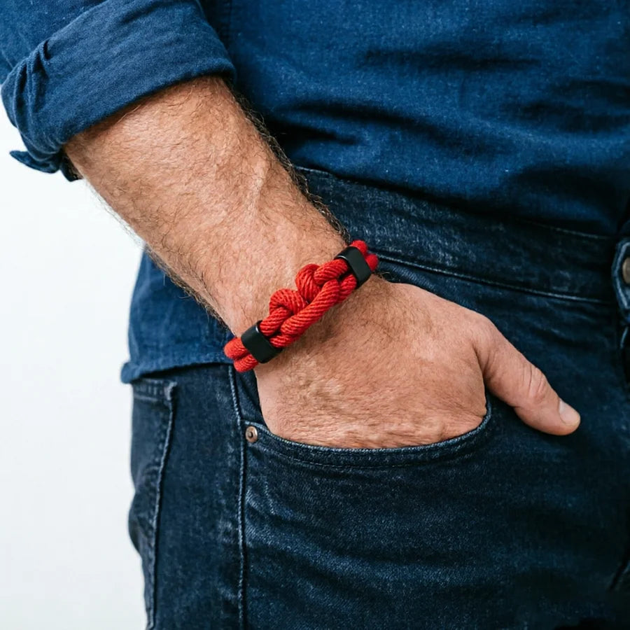 Knot Bracelet High Quality 4mm Cord 5 Color