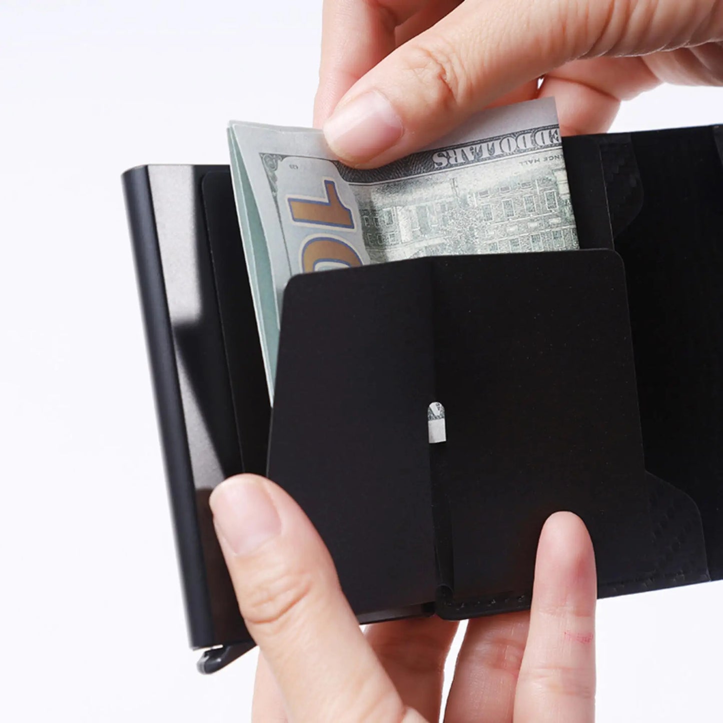 Minimalist RFID Blocking Men's Card Holder Wallet