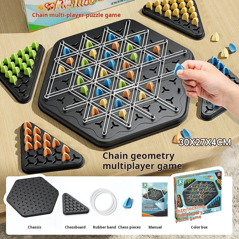 Chain Triangle Chess Game