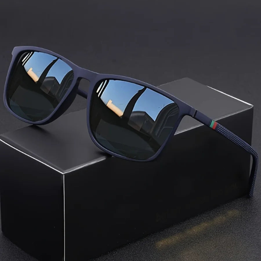 Classic Square Sunglasses Comfortable Lightweight