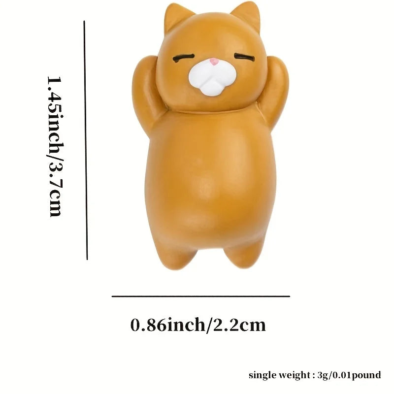 Cat refrigerator magnets 6/8Pcs
