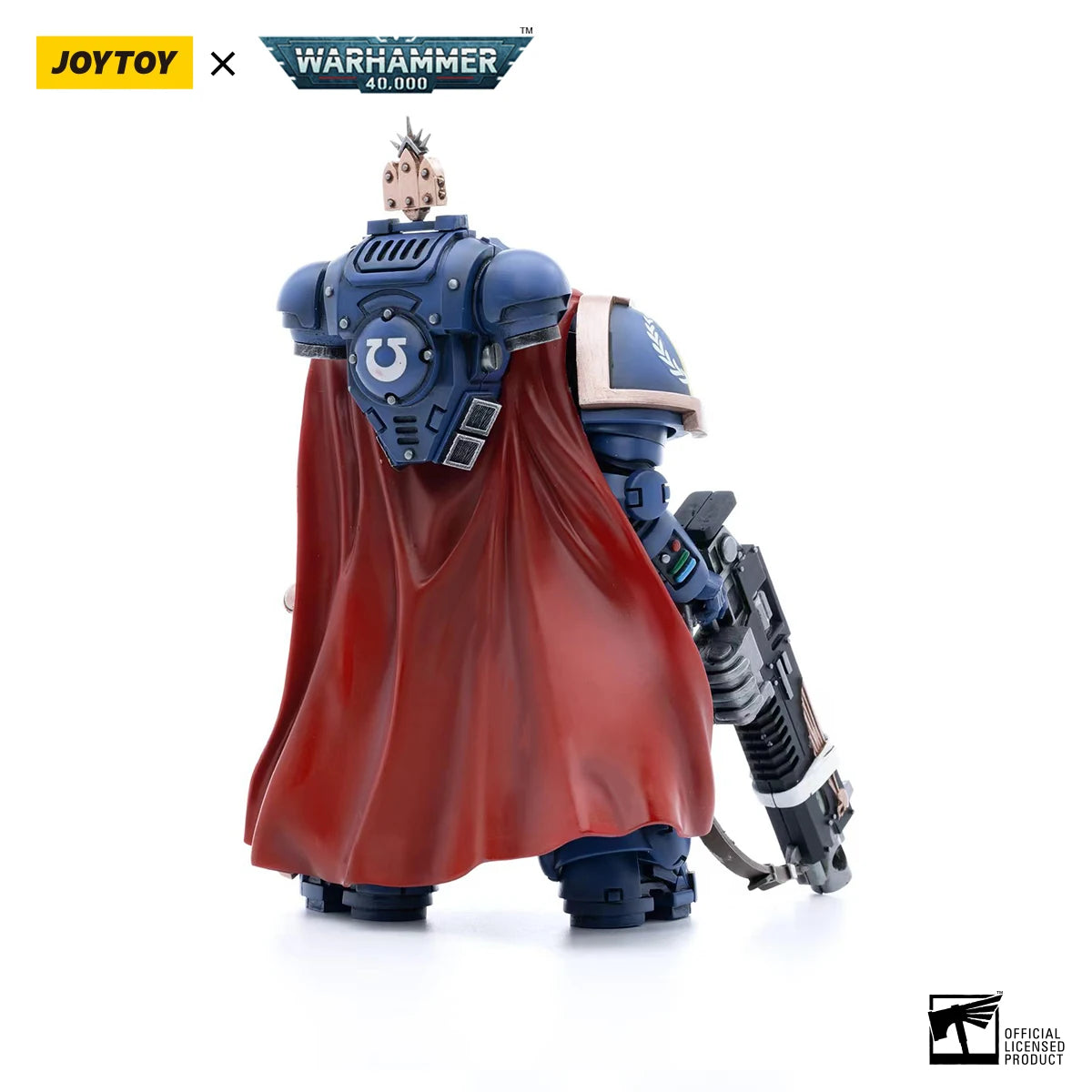 JOYTOY Warhammer 40k 1/18 Action Figures Ultramarines Captain with Master-crafted Heavy Bolt rifle