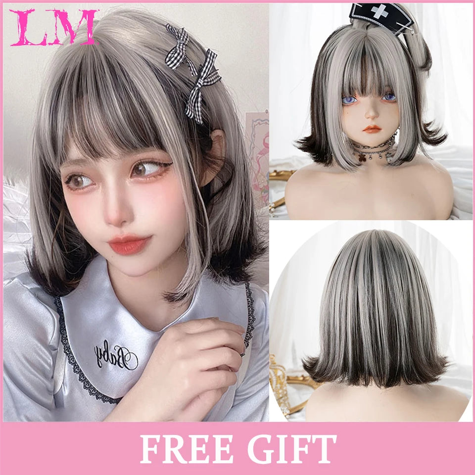 Cosplay Wig With Bangs