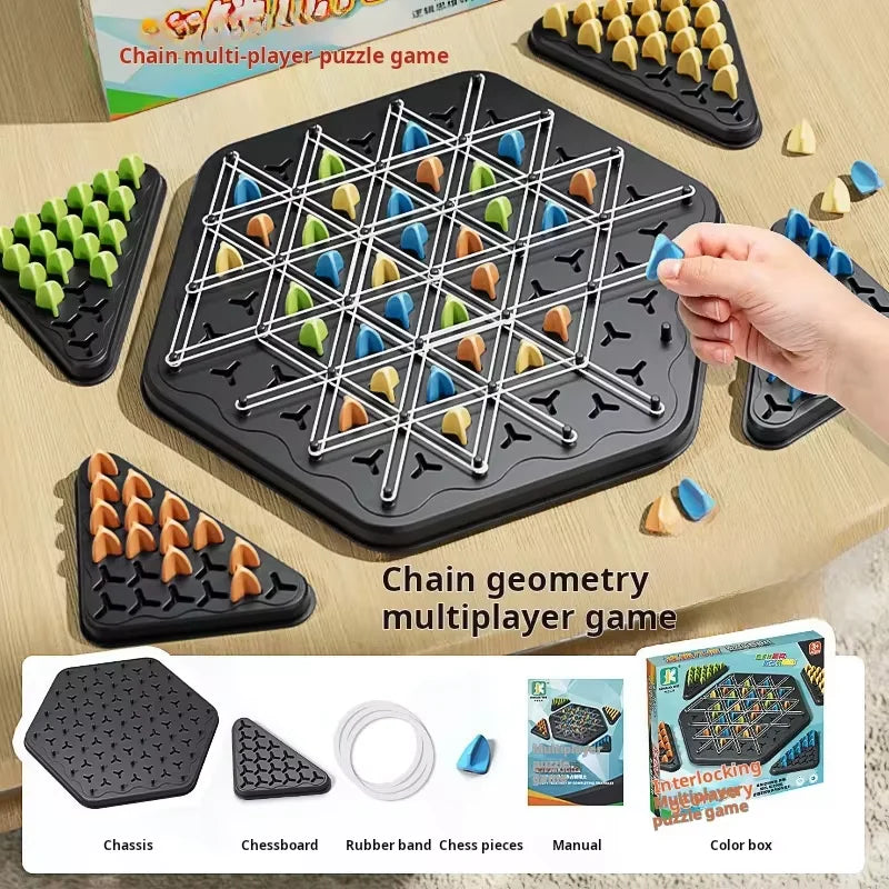 Chain Triangle Chess Game