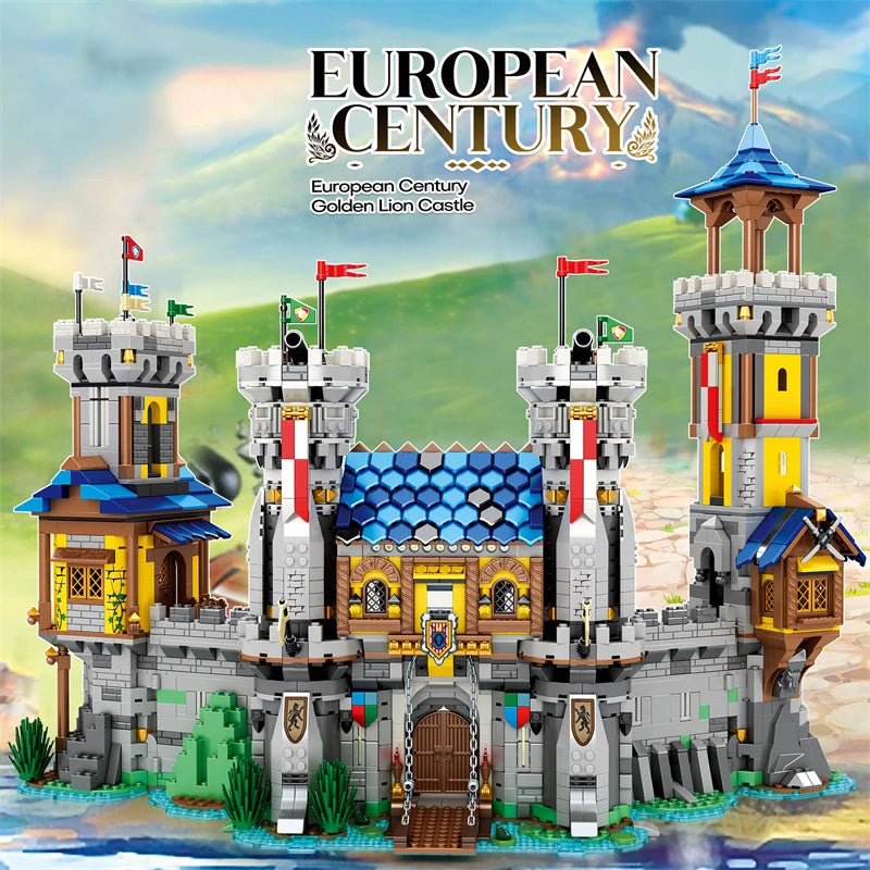 Reobrix Medieval Castle Building Blocks 2599pcs