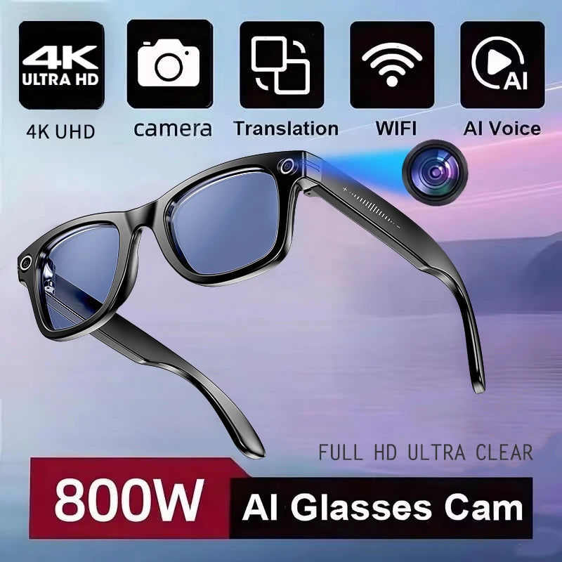 New 800W Camera AI Glasses